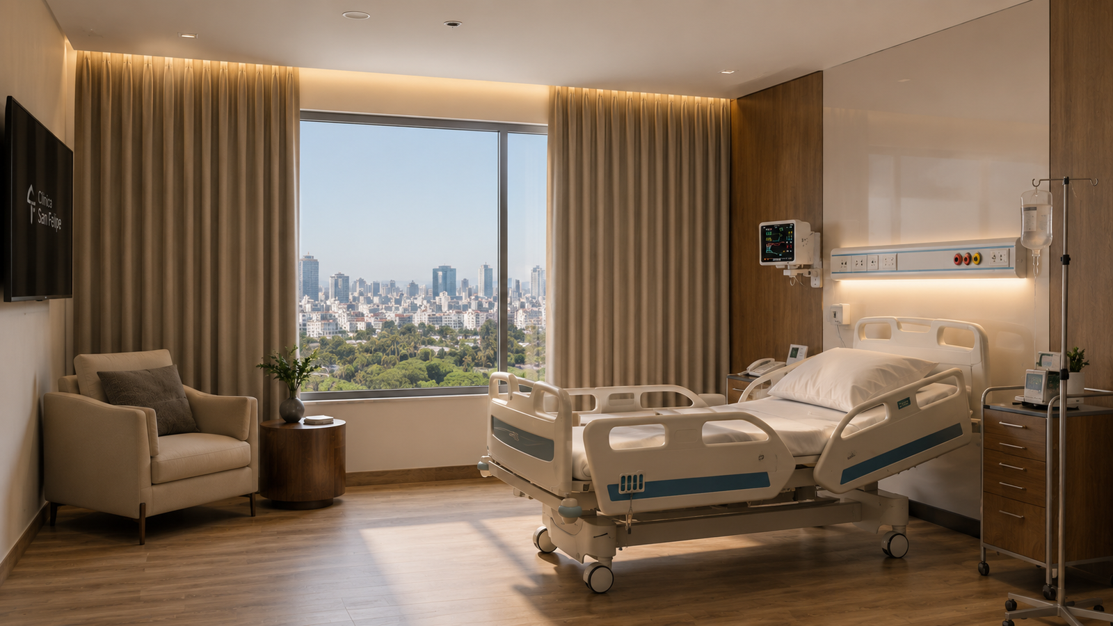 Cortinas hospitalarias para clinicas Lima Novolux — solucion a medida
